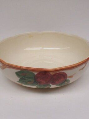 Franciscan China APPLE 8 3/8 Inch Round Serving Vegetable Bowl, Made In U.S.A.